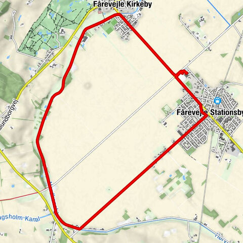 Odsherred Kommune - Fårevejle Kirkeby - Odderbjerg - Fårevejle Frimenighed