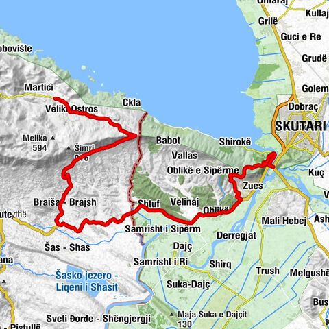 Dejlan - Qafa e Lisave - Bujtina e Muriqit - Mali Ostros