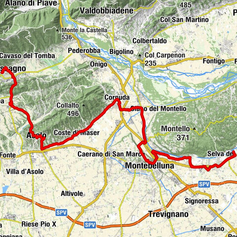 Sofratta - Chiesa Parrochiale - Chiesa di Caonada - Selva del Montello