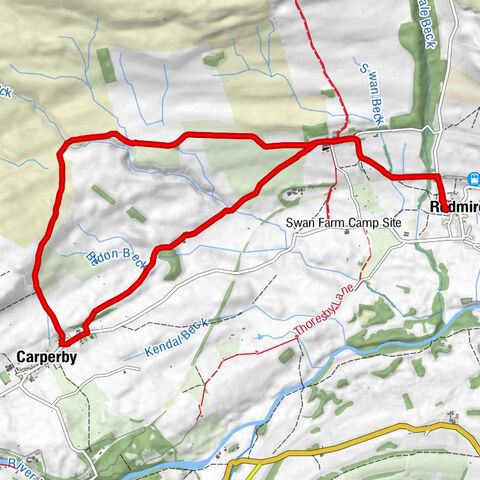 Redmire - Castle Bolton - St Oswalds - Carperby