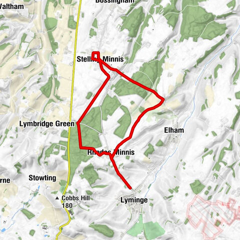 Lyminge - Rhodes Minnis - Stelling Minnis