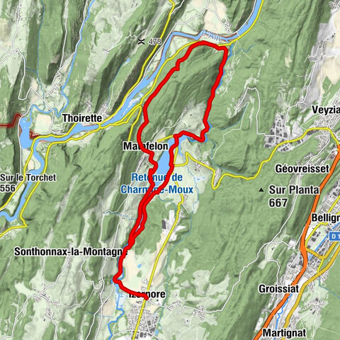 Église Notre-Dame-de-l'Assomption - Auberge du col - col de Matafelon - Izernore