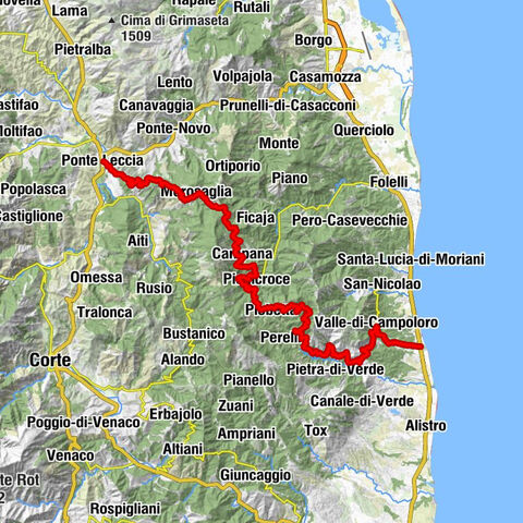 Chapelle Saint-Martin - Église Saints-Pierre-et-Paul - Ponte Leccia - Valle-di-Campoloro