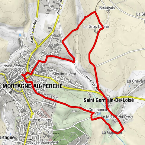 Mortagne-au-Perche - Chapelle Saint-François - Église Saint-Germain