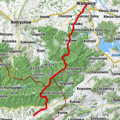 Bazylika Ofiarowania Najświętszej Maryi Panny - Groń Jana Pawła II - Leskowiec - Kościół pw. Narodzenia Świętego Jana Chrzciciela w Ślemieniu