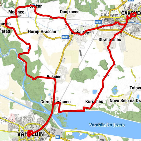 Čakovec - Crkva uznesenja blažene djevice Marije - Kapelica Gospe Lurdske - Kapelica svetog Trojstva