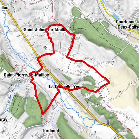 Église de l'Assomption-de-Notre-Dame - Saint-Pierre-de-Mailloc - Église Saint-Julien - La Chapelle-Yvon