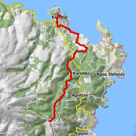 Ναός Παναγίας Κασσωπήτρας - Κασσιόπη - Καρυώτικο - Πόρτα