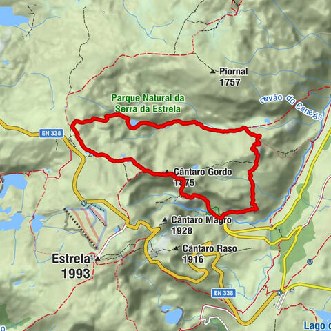 Manteigas (São Pedro) - Cântaro Gordo - Salgadeiras - Loriga