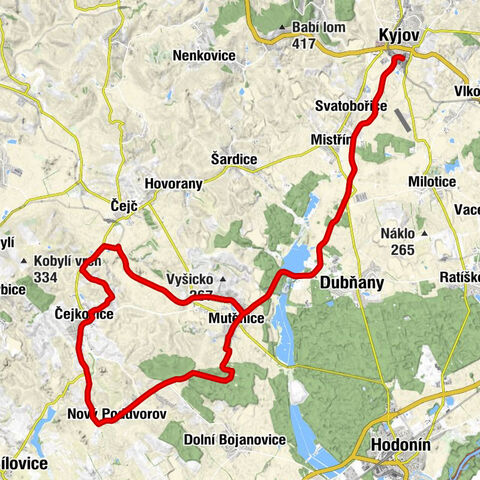 Kyjov - Restaurace Na Nádraží - svatá Anna - svatý Urban