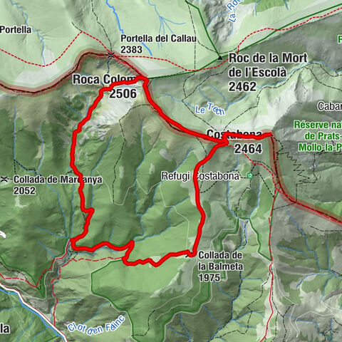 Serrat de l'Ocell - Roca Colom - Costabona - Setcases