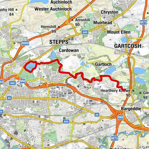 Glasgow - Stepps - Coatbridge - Hogganfield