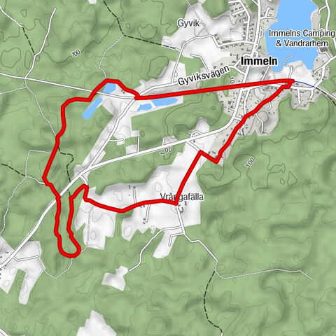 Immeln - Vrångafälla