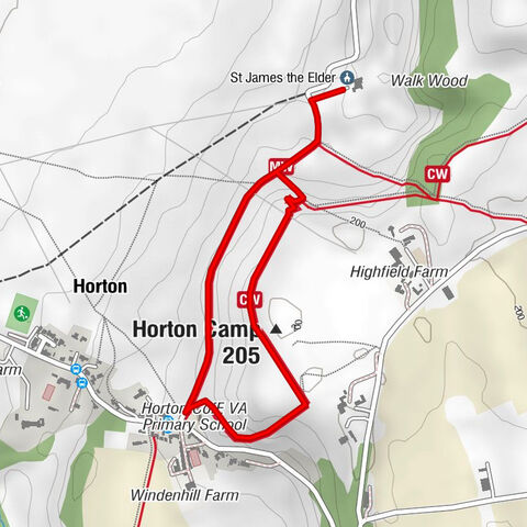 St James the Elder - Horton Camp - Horton