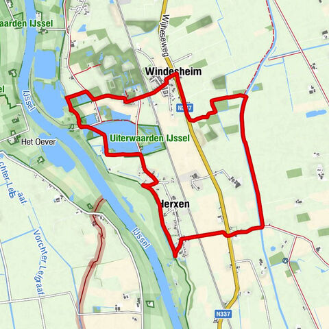 Zwolle - Windesheim - Herxen - Wijhe