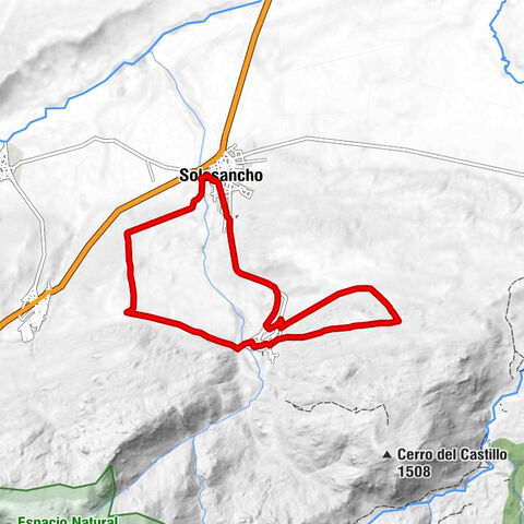 Solosancho - Los Morales - Villaviciosa - Caldera de los Moros