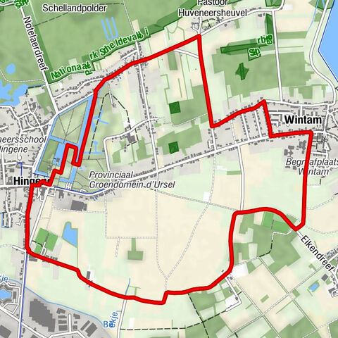 Hingene - Sint-Stefaanskerk - Onze-Lieve-Vrouw Troost in Noodkapel - Wintam