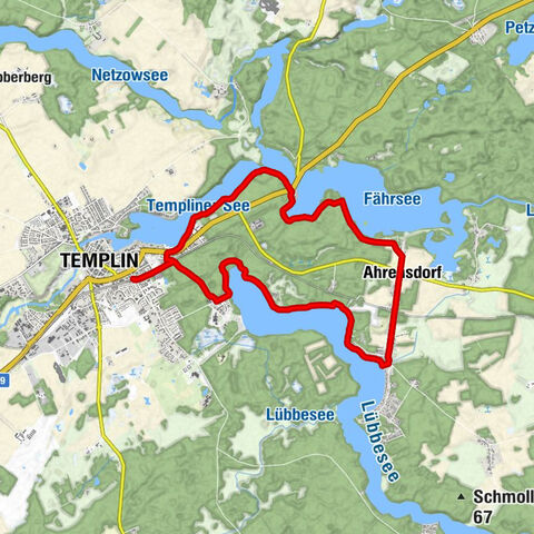 Templin - Seehof - Ahrensdorf - ANCO
