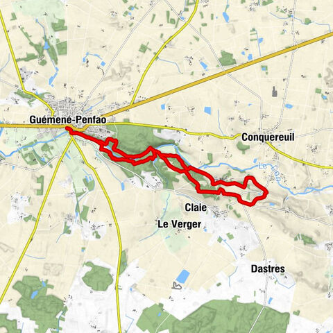 Guémené-Penfao - Le Bout des Ponts - La Vallée - Le Tenou