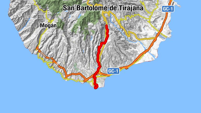 Fataga, Gran Canaria. - El Labrador - El Albaricoque - San Bartolomé de Tirajana