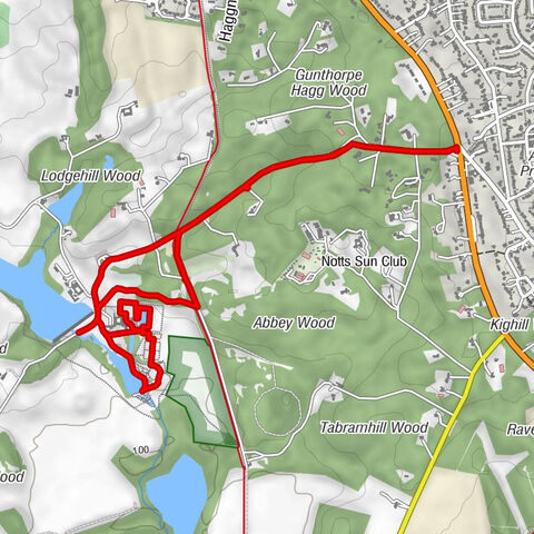 Newstead CP - Chapel of St Mary - Mansfield