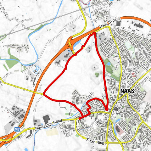 Osberstown - Leinster Mills Bridge - Naas - Naas East