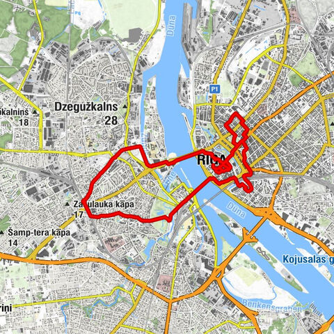 Zasulauks - Septītās dienas adventistu baznīca - Svētā Jāņa baznīca - Svētā Pētera baznīca