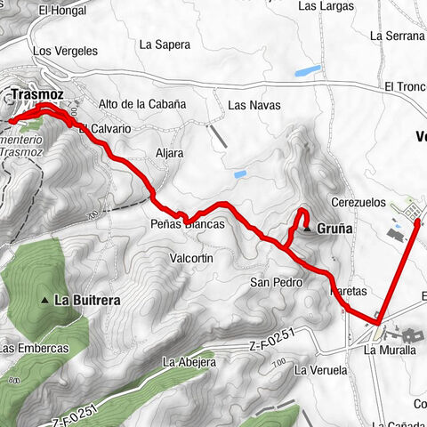 Vera de Moncayo - La Corza Blanca - Gruña - Trasmoz