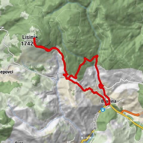 Bradina - Lisin - Katolička kapela sv. Ane - Crkva Uznesenja Gospodnjeg