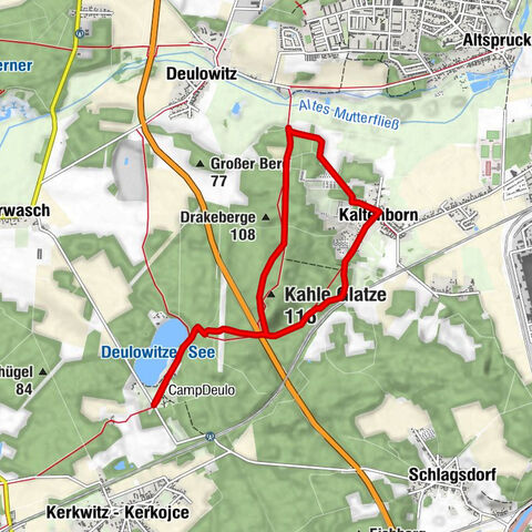 Flemings - Kaltenborn - Kaltenborner Berge - Kahle Glatze