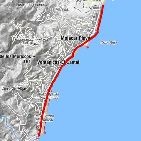Mojácar - Ventanicas-El Cantal - Mojácar Playa