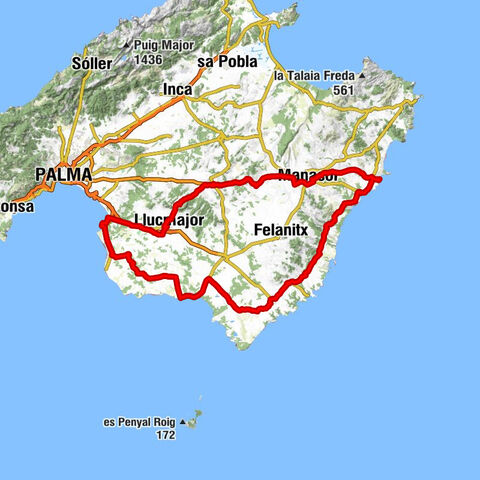 Cala Moreia - Església Vella - Sant Josep - s'Illot