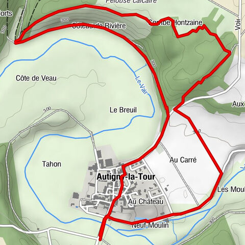 Autigny-la-Tour - Combe Hontzaine - Église Saint-Pient