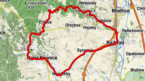 Kounický dvůr - Nejsvětější Trojice - Sv. Šimon a Juda - Nejsv. trojice
