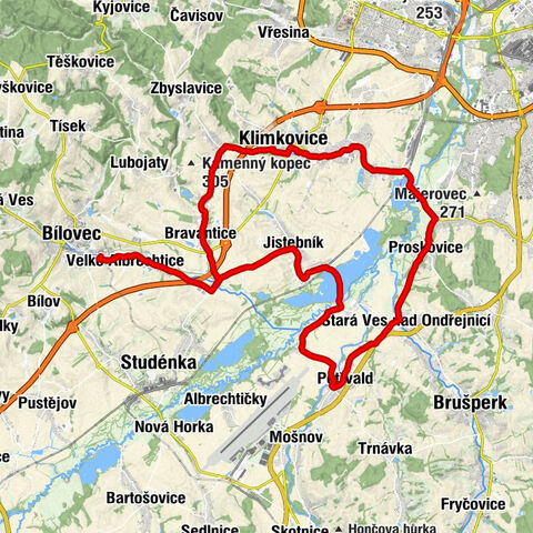 Velké Albrechtice - Kostel svatého Valentina - Kostel Sv. Kateřiny Alexandrijské - kaple sv. Antonína Paduánského