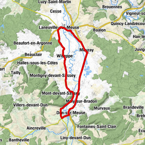 Stenay - Restaurant Le Cygne - Église Saint-Nicolas - Église Saint-Germain