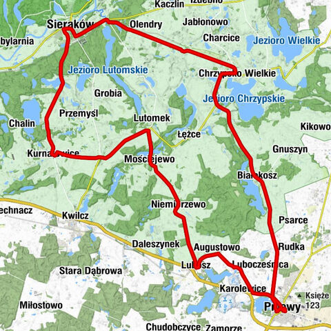 Pniewy - Leonardo - Kaplica pw. Najświętszego Serca Jezusowego - Kościół pw. NMP Niepokalanie Poczętej