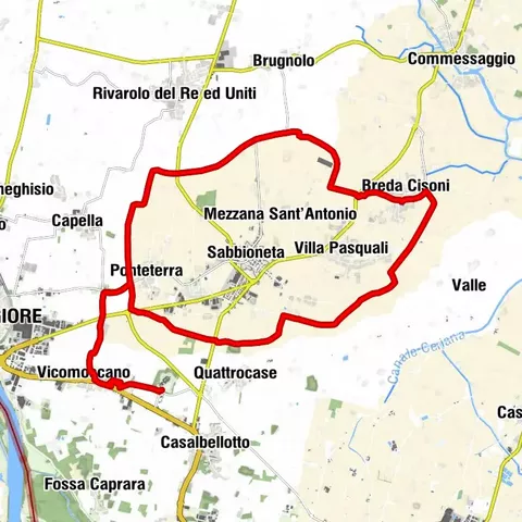 Staffolo - Vicomoscano - Motta San Fermo - Ponteterra