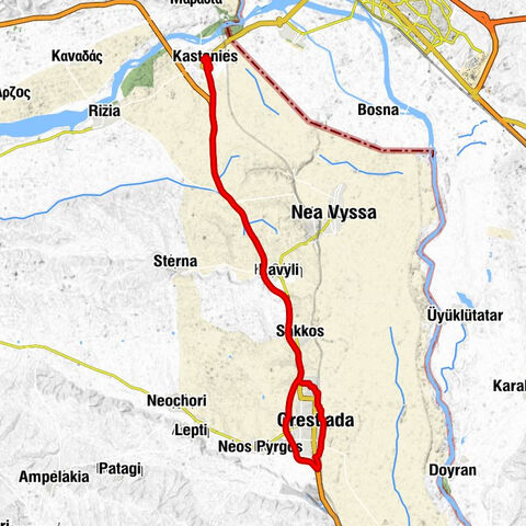Ορεστιάδα - Ιερό Παρεκκλήσιο Αγίου Φανουρίου - Μαρμαράδικο - Σάκκος