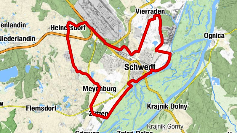 Heinersdorf - Vierraden - Schwedt - Dorfkirche Heinersdorf