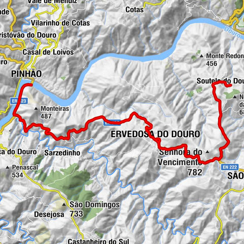 Soutelo do Douro - Ervedosa do Douro - Casais do Douro - Pinhão