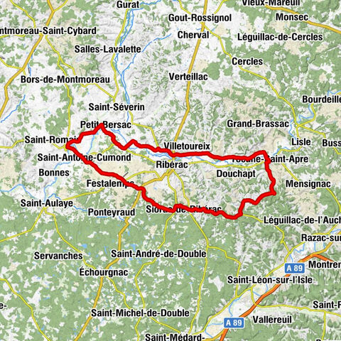 Aubeterre-sur-Dronne - Chapelle Notre-Dame de Perdux - Église Saint-Saturnin - Église Notre-Dame