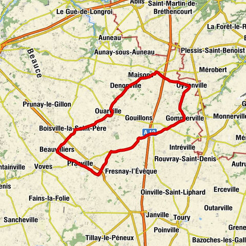 Ymonville - Prasville - Beauvilliers - Église Saint-Léger