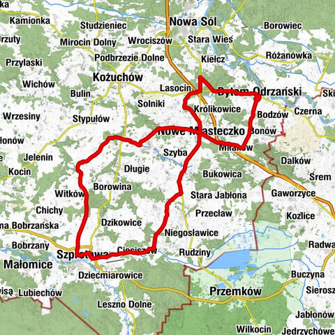Bytom Odrzański - Kościół św. Mikołaja - Kościół pw. Opatrzności Bożej - Kościół pw. Świętego Hieronima