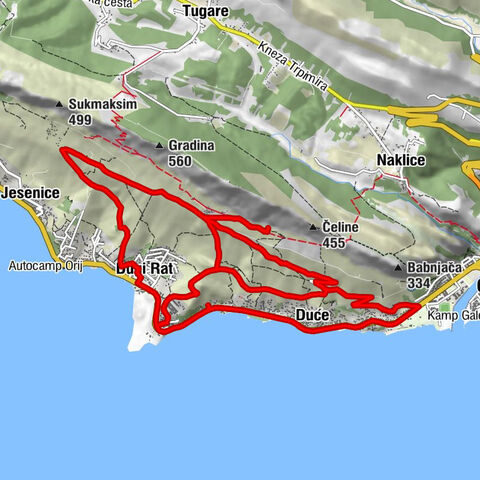 Luka - konoba Bracera - Omiš - Crkva sv. Josipa