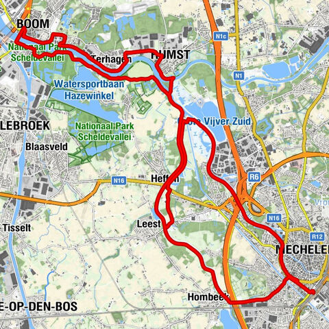 Mechelen - Sint-Amanduskerk - Kapel Klein Willebroek - Mechelse Moskee