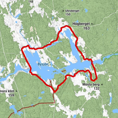 Näsbo - Näs bruk - By kyrka - Bredgrind