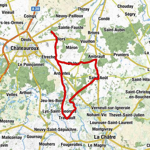 Montierchaume - Église Saint-Martin - Église Saint-Août - Église Saint-Germain