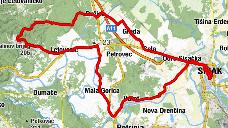Sisak - Crkva Sv. Marije Magdalene - Mijalinov brijeg