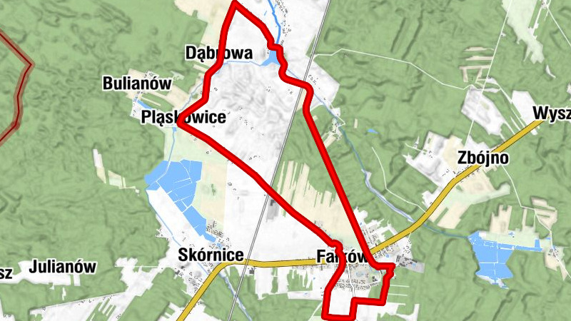 Fałków - Pląskowice - Podzamcze